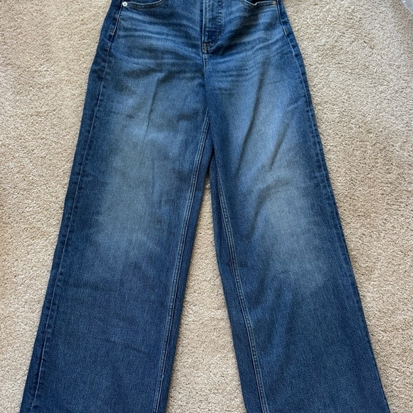 SPANX Denim - NWT-SPANX Auth Wife Leg Jeans-XS/TP ( fits 2-6) -Wilmington Wash